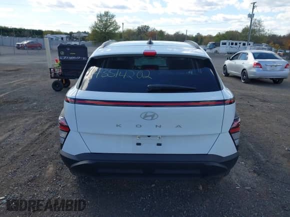 2025 Hyundai Kona SEL with VIN KM8HB3AB4SU286179, listed as a IAAI auction lot 43514202 with 10,926 mi miles and . Bid and sale history available at DreamBid. Image 15.