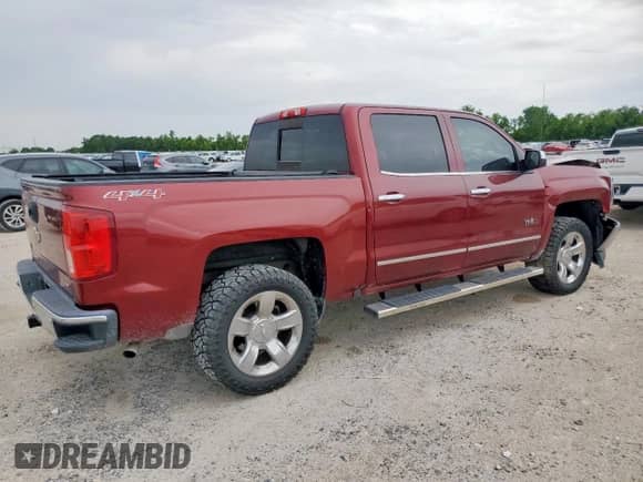 2017 Chevrolet Silverado 1500 LTZ with VIN 3GCUKSEC1HG353039, listed as a Copart auction lot 64611015 with 123,210 mi miles and Salvage title. Bid and sale history available at DreamBid. Image 3.