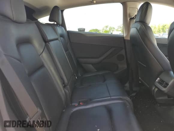 2022 Tesla Model Y Long Range with VIN 7SAYGAEE6NF363326, listed as a Copart auction lot 54414784 with 163,400 mi miles and Salvage title. Bid and sale history available at DreamBid. Image 12.