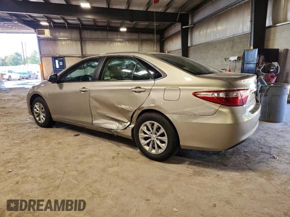 2016 Toyota Camry LE с VIN 4T4BF1FK5GR571106, выставлен на аукционе Copart как лот 80288515 с пробегом 109 066 миль миль и Списание • Salvage title. История ставок и продаж доступна на DreamBid. Изображение 2.