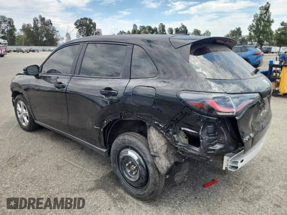 2023 Honda HR-V LX with VIN 3CZRZ2H38PM743420, listed as a Copart auction lot 69948755 with 45,438 mi miles and Salvage title. Bid and sale history available at DreamBid. Image 2.