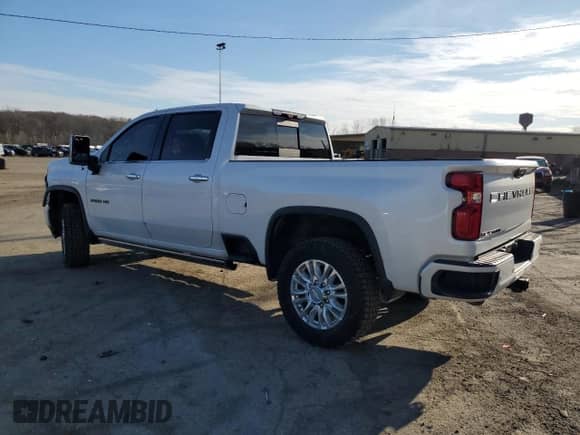 2021 Chevrolet Silverado 2500HD High Country с VIN 1GC4YREY9MF170020, выставлен на аукционе Copart как лот 88692985 с пробегом 91 906 миль миль и Списание • Salvage title. История ставок и продаж доступна на DreamBid. Изображение 2.