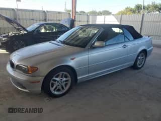 2004 BMW 3 Series 325Ci with VIN WBABW33484PL29627, listed as a Copart auction lot 90345965 with 112,531 mi miles and Clean title. Bid and sale history available at DreamBid. Image 1.