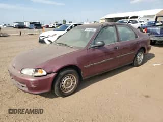 1994 Honda Civic with VIN 1HGEG8657RL044657, listed as a Copart auction lot 65464995 with 100,195 mi miles and Clean title. Bid and sale history available at DreamBid. Image 1.