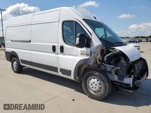 2022 Ram ProMaster Cargo с VIN 3C6LRVDG8NE134557, выставлен на аукционе Copart как лот 69671374 с пробегом Не указан миль и Списание • Salvage title. История ставок и продаж доступна на DreamBid. Изображение 4.