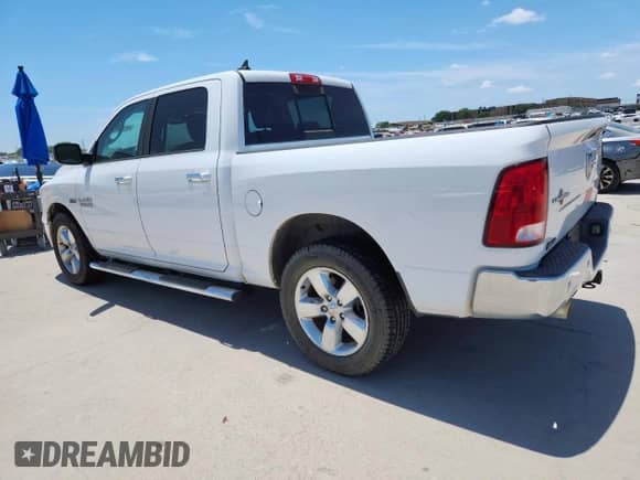 2016 Ram 1500 SLT with VIN 1C6RR7LT7GS115728, listed as a Copart auction lot 62543485 with 75,475 mi miles and Clean title. Bid and sale history available at DreamBid. Image 2.