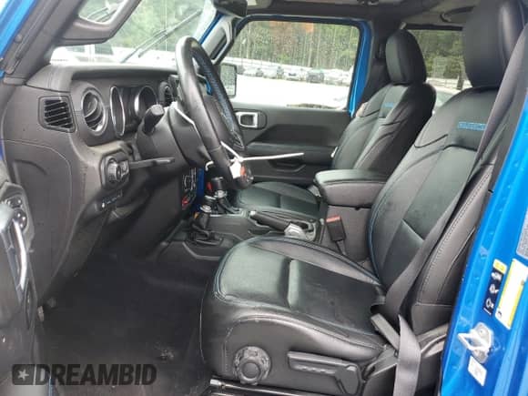 2022 Jeep Wrangler Unlimited Rubicon с VIN 1C4JJXR64NW275392, выставлен на аукционе Copart как лот 55037595 с пробегом 22 174 миль миль и Списание • Salvage title. История ставок и продаж доступна на DreamBid. Изображение 7.