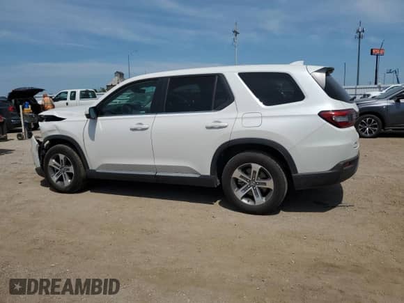 2024 Honda Pilot EX-L z VIN 5FNYG1H49RB041351, wystawiony jako Copart lot #60904735 z przebiegiem 14 619 mil mil oraz Szkoda całkowita • Salvage title. Historia ofert i sprzedaży dostępna na DreamBid. Obrazek 2.