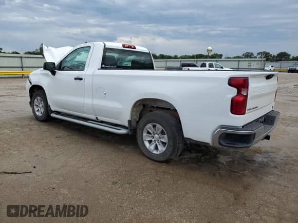 2024 Chevrolet Silverado 1500 Work Truck с VIN 3GCNAAED1RG299852, выставлен на аукционе Copart как лот 71218455 с пробегом 20 443 миль миль и Списание • Salvage title. История ставок и продаж доступна на DreamBid. Изображение 2.
