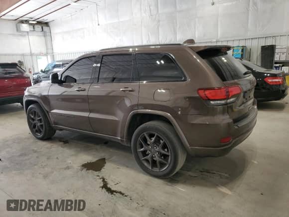 2021 Jeep Grand Cherokee Limited with VIN 1C4RJFBT5MC616280, listed as a Copart auction lot 59123904 with 79,854 mi miles and Non repairable. Bid and sale history available at DreamBid. Image 2.