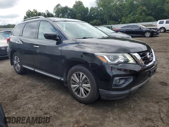 2018 Nissan Pathfinder S with VIN 5N1DR2MM0JC626756, listed as a Copart auction lot 69843975 with 128,739 mi miles and Salvage title. Bid and sale history available at DreamBid. Image 4.