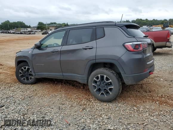 2020 Jeep Compass Trailhawk with VIN 3C4NJDDB7LT163175, listed as a Copart auction lot 68119685 with Not provided miles and Salvage title. Bid and sale history available at DreamBid. Image 2.