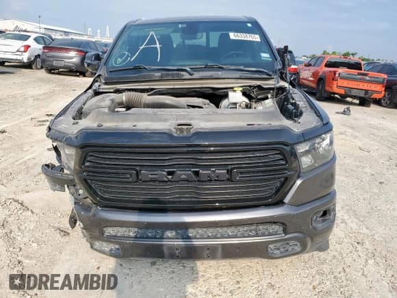 2021 Ram 1500 Lone Star z VIN 1C6RREFT9MN690486, wystawiony jako Copart lot #66338765 z przebiegiem 87 457 mil mil oraz Szkoda całkowita • Salvage title. Historia ofert i sprzedaży dostępna na DreamBid. Obrazek 5.