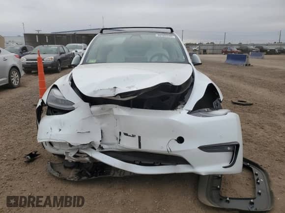 2021 Tesla Model Y Performance with VIN 5YJYGDEF3MF194548, listed as a Copart auction lot 86505535 with 44,671 mi miles and Salvage title. Bid and sale history available at DreamBid. Image 5.