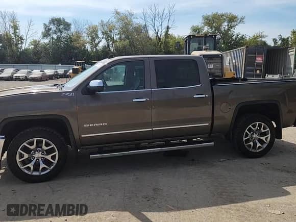 2014 GMC Sierra 1500 SLT with VIN 3GTU2VEC6EG341174, listed as a Copart auction lot 80184675 with 143,395 mi miles and Salvage title. Bid and sale history available at DreamBid. Image 13.
