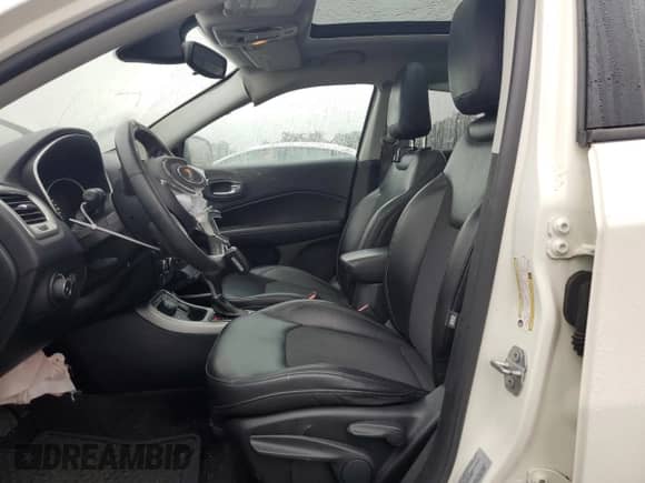 2018 Jeep Compass Latitude with VIN 3C4NJDBB5JT112726, listed as a Copart auction lot 69066675 with 78,934 mi miles and Salvage title. Bid and sale history available at DreamBid. Image 7.