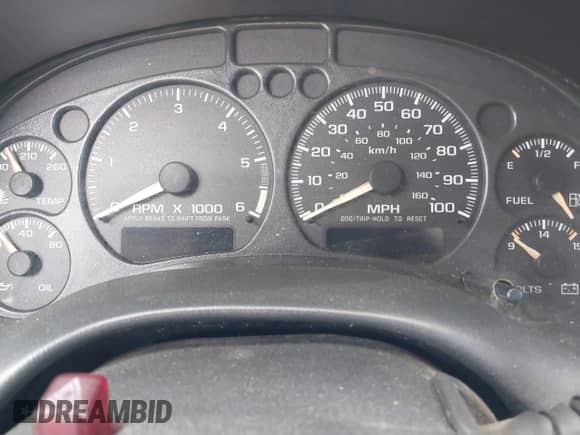 2003 Chevrolet Blazer LS с VIN 1GNCS13X43K102715, выставлен на аукционе IAAI как лот 41983401 с пробегом 164 897 миль миль и . История ставок и продаж доступна на DreamBid. Изображение 7.