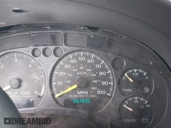 2000 Chevrolet S-10 LS ZR2 с VIN 1GCCT19W5Y8126983, выставлен на аукционе IAAI как лот 41650193 с пробегом 62 095 миль миль и . История ставок и продаж доступна на DreamBid. Изображение 7.