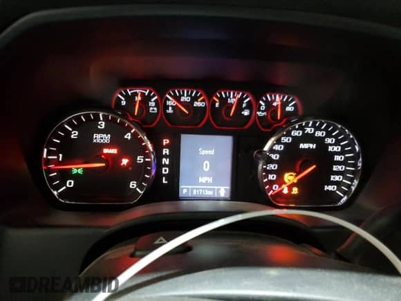 2017 GMC Sierra 1500 z VIN 1GTV2LEC7HZ125234, wystawiony jako Copart lot #59426545 z przebiegiem 91 713 mil mil oraz Szkoda całkowita • Salvage title. Historia ofert i sprzedaży dostępna na DreamBid. Obrazek 9.