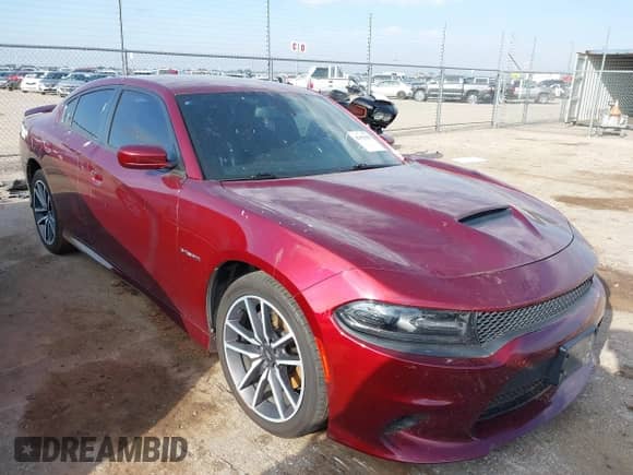 2020 Dodge Charger R/T with VIN 2C3CDXCT3LH199808, listed as a IAAI auction lot 42453563 with 93,975 mi miles and . Bid and sale history available at DreamBid. Image 1.