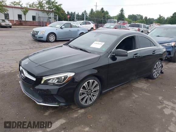 2018 Mercedes-Benz CLA 250 with VIN WDDSJ4GB2JN525771, listed as a IAAI auction lot 43026492 with 87,856 mi miles and . Bid and sale history available at DreamBid. Image 17.
