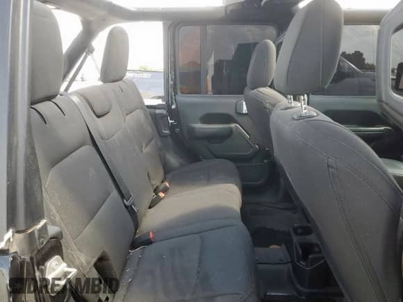 2023 Jeep Wrangler Sport S with VIN 1C4HJXDG6PW679635, listed as a Copart auction lot 62131115 with 29,339 mi miles and Salvage title. Bid and sale history available at DreamBid. Image 11.