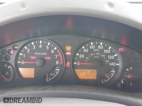 2005 Nissan Frontier Nismo with VIN 1N6AD07W35C446780, listed as a IAAI auction lot 43189679 with 138,461 mi miles and . Bid and sale history available at DreamBid. Image 7.