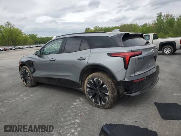 2024 Chevrolet Blazer EV eAWD RS z VIN 3GNKDCRJ9RS186595, wystawiony jako Copart lot #56853035 z przebiegiem Nie podano mil oraz Szkoda całkowita • Salvage title. Historia ofert i sprzedaży dostępna na DreamBid. Obrazek 2.