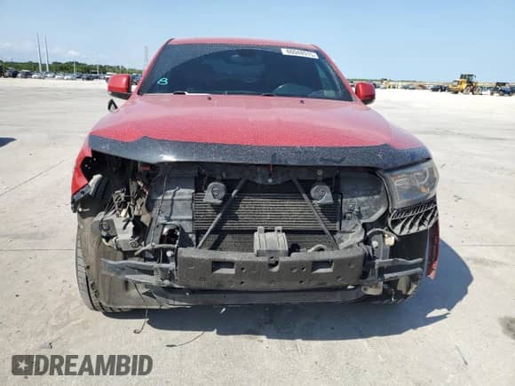 2015 Dodge Durango R/T with VIN 1C4SDHCT1FC222779, listed as a Copart auction lot 60048915 with 211,275 mi miles and Salvage title. Bid and sale history available at DreamBid. Image 5.
