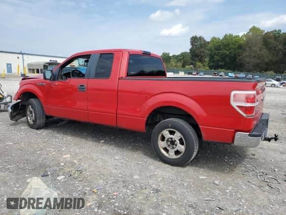 2010 Ford F-150 XL with VIN 1FTEX1C87AFC69832, listed as a Copart auction lot 81274675 with 103,595 mi miles and Salvage title. Bid and sale history available at DreamBid. Image 2.
