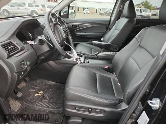 2022 Honda Pilot EX-L with VIN 5FNYF6H55NB018278, listed as a Copart auction lot 66123875 with 39,900 mi miles and Salvage title. Bid and sale history available at DreamBid. Image 7.