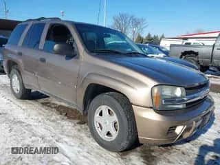 2002 Chevrolet TrailBlazer LS с VIN 1GNDT13S422356784, выставлен на аукционе IAAI как лот 41329655 с пробегом 122 525 миль миль и . История ставок и продаж доступна на DreamBid. Изображение 1.