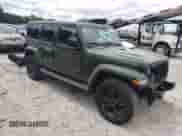 2021 Jeep Wrangler Unlimited Sahara Altitude with VIN 1C4HJXEG2MW605137, listed as a Copart auction lot 67749615 with 66,869 mi miles and Salvage title. Bid and sale history available at DreamBid. Image 4.
