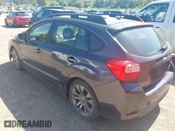 2013 Subaru Impreza Special Sports Premium z VIN JF1GPAL69D2816169, wystawiony jako IAAI lot #43089766 z przebiegiem 143 075 mil mil oraz . Historia ofert i sprzedaży dostępna na DreamBid. Obrazek 3.