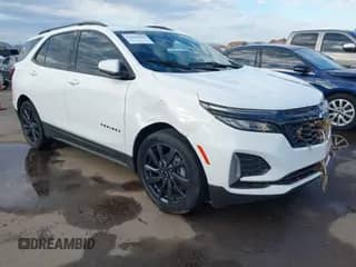 2024 Chevrolet Equinox RS с VIN 3GNAXMEGXRS151745, выставлен на аукционе IAAI как лот 43365280 с пробегом Не указан миль и . История ставок и продаж доступна на DreamBid. Изображение 1.
