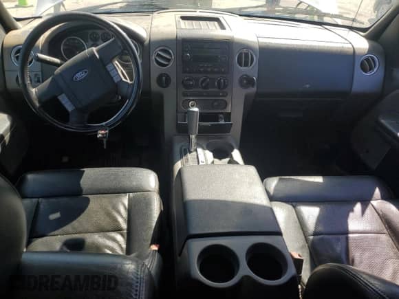 2004 Ford F-150 XLT with VIN 1FTPW14574FA21598, listed as a Copart auction lot 85599995 with 143,186 mi miles and Salvage title. Bid and sale history available at DreamBid. Image 8.