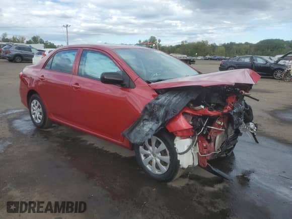 2011 Toyota Corolla S with VIN 2T1BU4EE0BC723624, listed as a Copart auction lot 81253405 with Not provided miles and Salvage title. Bid and sale history available at DreamBid. Image 4.
