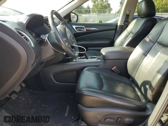 2014 Nissan Pathfinder Platinum with VIN 5N1AR2MN0EC608095, listed as a Copart auction lot 80112595 with 193,420 mi miles and Salvage title. Bid and sale history available at DreamBid. Image 7.