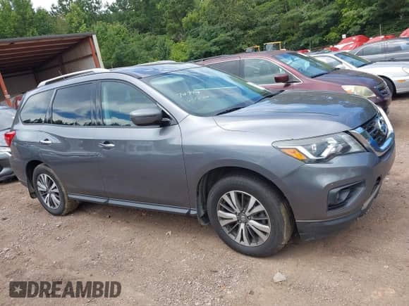 2017 Nissan Pathfinder SV with VIN 5N1DR2MN6HC908726, listed as a IAAI auction lot 42647856 with Not provided miles and . Bid and sale history available at DreamBid. Image 12.