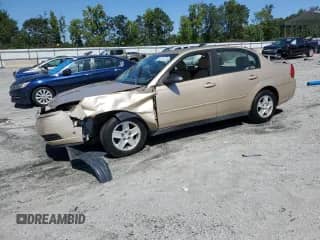 2005 Chevrolet Malibu LS с VIN 1G1ZT54815F168853, выставлен на аукционе Copart как лот 69921925 с пробегом 180 030 миль миль и Списание • Salvage title. История ставок и продаж доступна на DreamBid. Изображение 1.