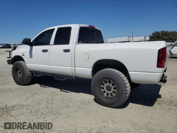 2008 Dodge 3500 Laramie with VIN 3D7MX38A08G159917, listed as a Copart auction lot 71237864 with 167,811 mi miles and Salvage title. Bid and sale history available at DreamBid. Image 2.