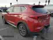 2021 Hyundai Tucson Sport with VIN KM8J33AL1MU386525, listed as a Copart auction lot 84548244 with 32,978 mi miles and Salvage title. Bid and sale history available at DreamBid. Image 2.