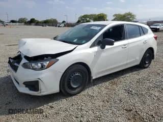 2017 Subaru Impreza with VIN 4S3GTAA61H1732187, listed as a Copart auction lot 55484755 with 139,337 mi miles and Salvage title. Bid and sale history available at DreamBid. Image 1.