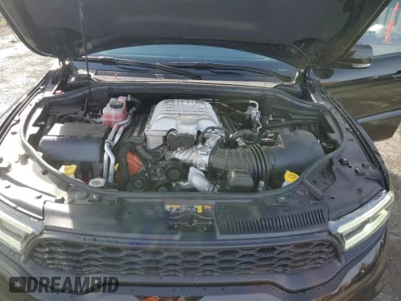 2024 Dodge Durango SRT Hellcat Premium z VIN 1C4SDJH91RC193647, wystawiony jako Copart lot #89469995 z przebiegiem 8 318 mil mil oraz Szkoda całkowita • Salvage title. Historia ofert i sprzedaży dostępna na DreamBid. Obrazek 12.