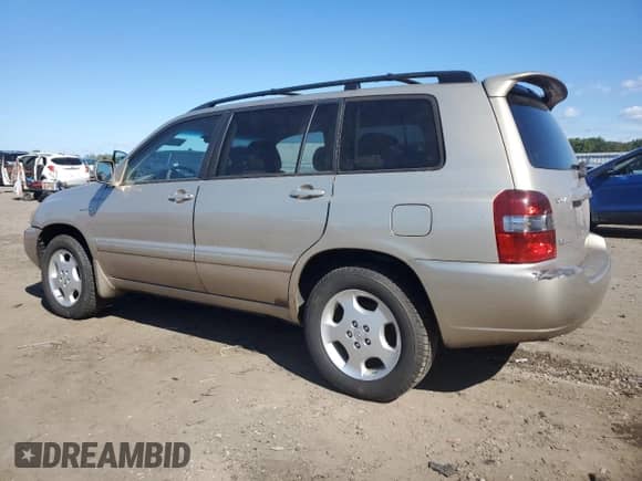 2005 Toyota Highlander with VIN JTEEP21A550074022, listed as a Copart auction lot 84906945 with 110,456 mi miles and Clean title. Bid and sale history available at DreamBid. Image 2.