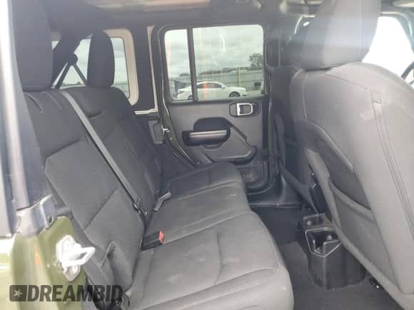 2021 Jeep Wrangler Unlimited Willys с VIN 1C4HJXDG3MW511947, выставлен на аукционе Copart как лот 65704775 с пробегом 65 086 миль миль и Списание • Salvage title. История ставок и продаж доступна на DreamBid. Изображение 11.