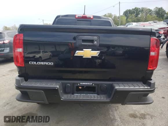 2019 Chevrolet Colorado 2WD Z71 with VIN 1GCGSDEA8K1169553, listed as a Copart auction lot 71304044 with 75,586 mi miles and Salvage title. Bid and sale history available at DreamBid. Image 6.