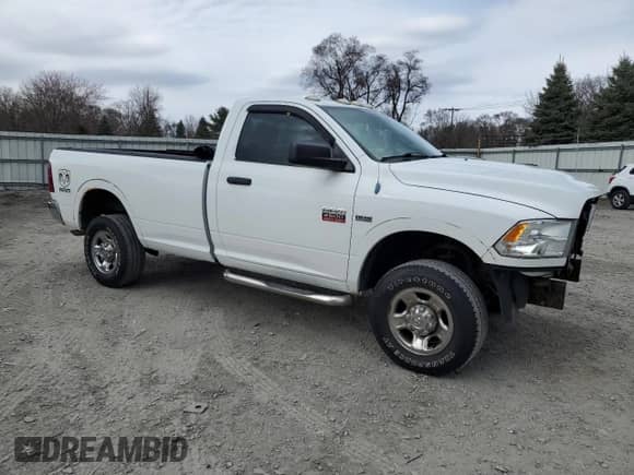 2012 Dodge RAM with VIN 3C6LD5AT6CG334502, listed as a Copart auction lot 50702555 with 54,695 mi miles and Salvage title. Bid and sale history available at DreamBid. Image 4.