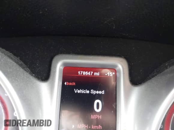 2012 Dodge Journey SXT z VIN 3C4PDDBG1CT213809, wystawiony jako IAAI lot #43049048 z przebiegiem 178 647 mil mil oraz . Historia ofert i sprzedaży dostępna na DreamBid. Obrazek 7.