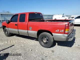 2000 Chevrolet Silverado 1500 LS с VIN 2GCEK19V3Y1154948, выставлен на аукционе Copart как лот 82476685 с пробегом 234 861 миль миль и Списание • Salvage title. История ставок и продаж доступна на DreamBid. Изображение 2.